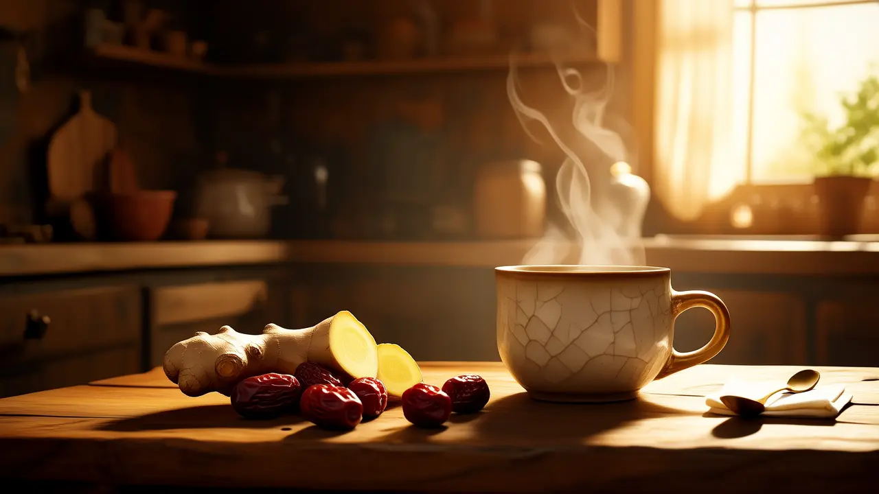 Three Simple Herbal Teas, a Cup to Warm Your Body and Mind During Seasonal Changes - Herbal &amp; Food Therapy