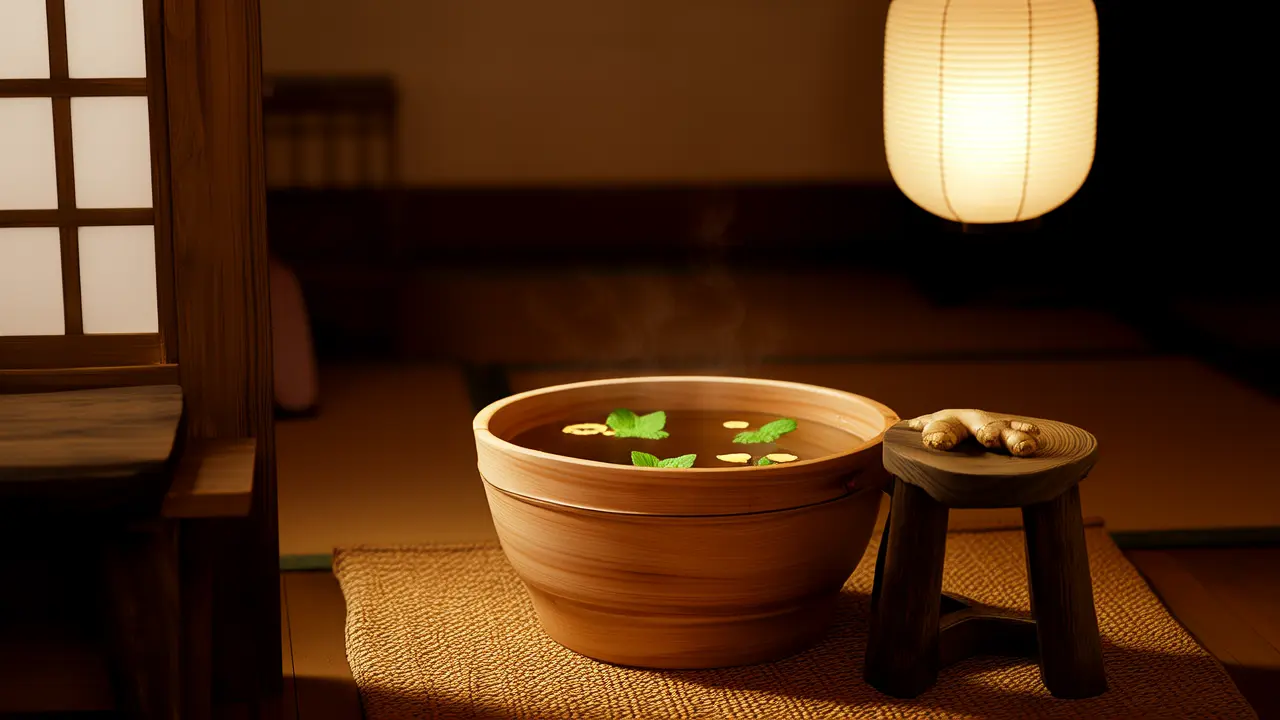 A peaceful evening self-care ritual: Relaxing the body and mind with traditional Chinese methods - Daily Wellness Habits