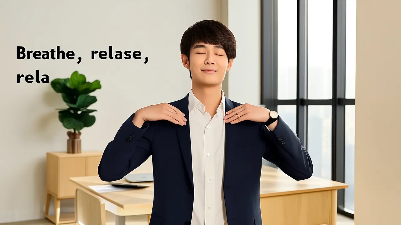 Qigong en bureau : un mouvement doux du cou pour apaiser les épaules raides et réduire le stress