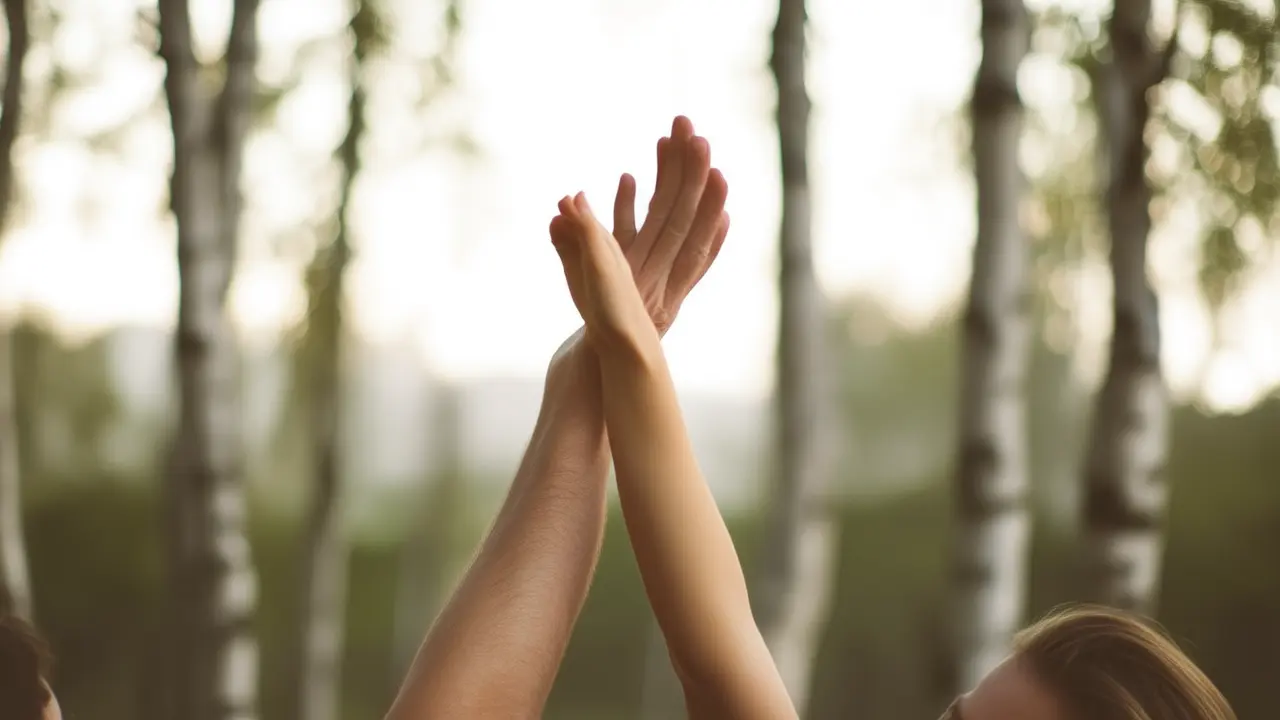 Baduanjin Guide: Try 'Two Hands Holding the Sky' for Daily Flexibility