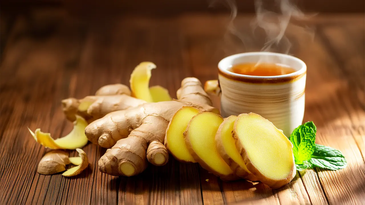 Soothing Kitchen Remedy: Ginger Tea for Gentle Anti-Inflammatory Comfort - Herbal &amp; Food Therapy