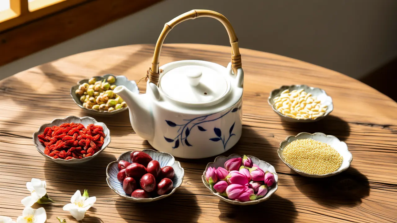Spring Liver-Healthing Herbal Tea Recipe: 5 Traditional Chinese Herbs for Soothing and Calming, Essential for Daily Liver Care - Herbal &amp; Food Therapy