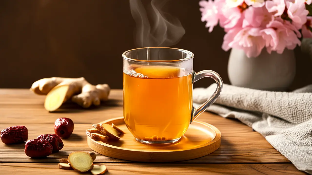 Spring Liver Care: A Simple Ginger and Date Tea to Soothe and Nourish - Herbal &amp; Food Therapy