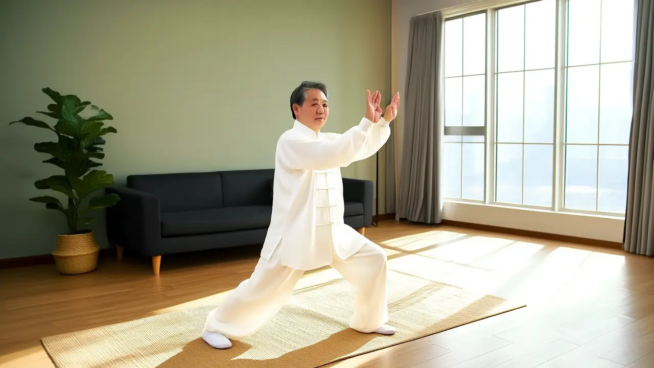 Learn Tai Chi Balance from Scratch: Gentle 10-Minute Daily Practice to Improve Balance and Promote Physical and Mental Relaxation - Qigong & Tai Chi