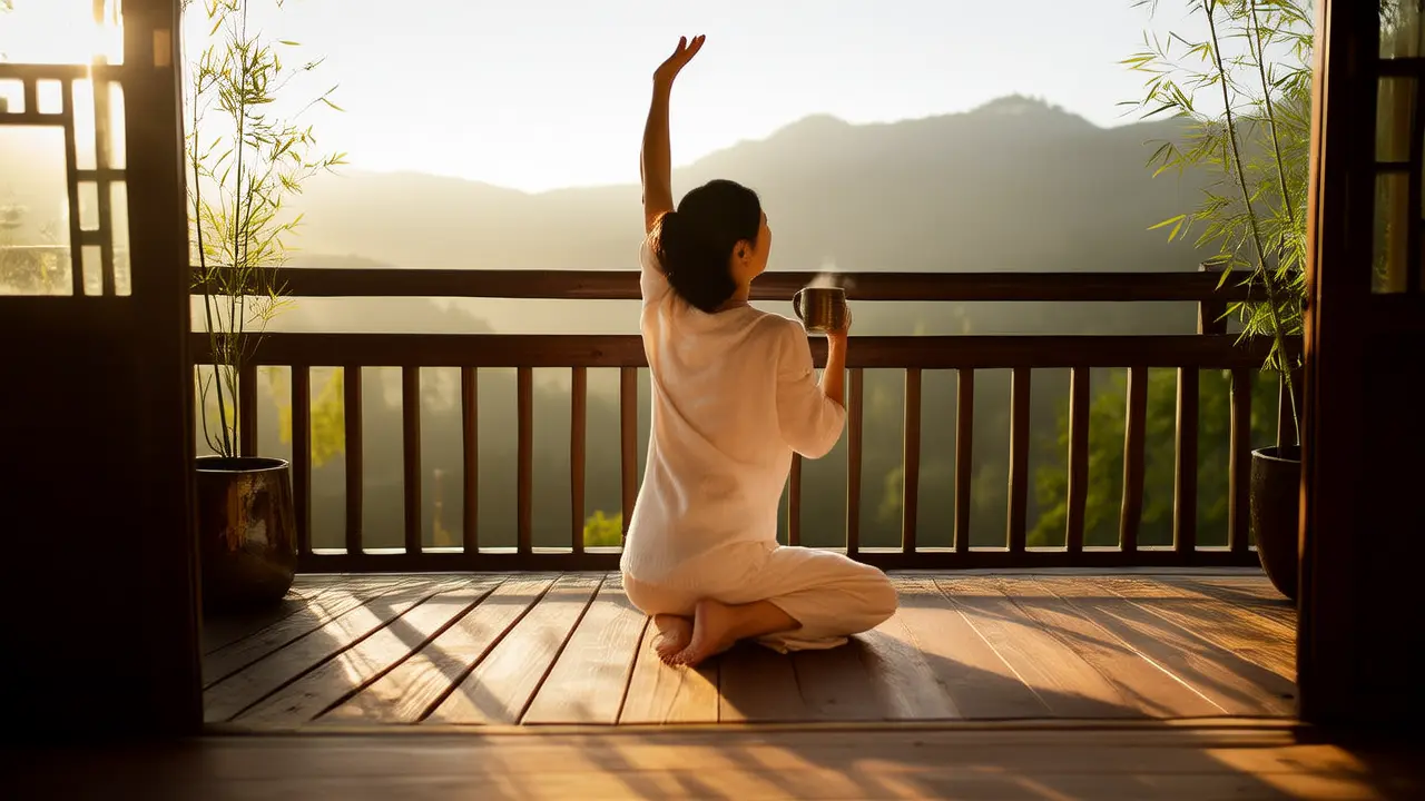 A cup of warm water and 15 minutes of stretching upon waking up: A simple health-preserving method to unlock the secret to longevity - Daily Wellness Habits