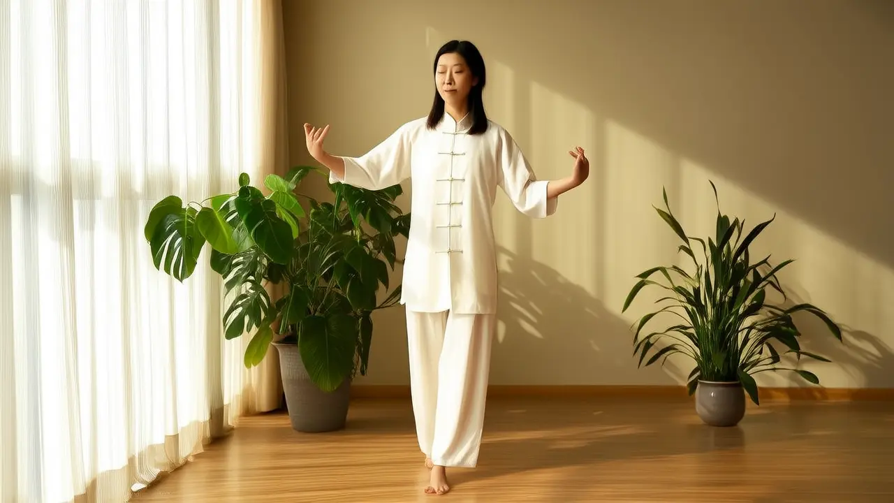 Gentle Standing Meditation: A Beginner-Friendly Practice to Relax, Improve Posture, and Find Balance at Home - Qigong &amp; Tai Chi