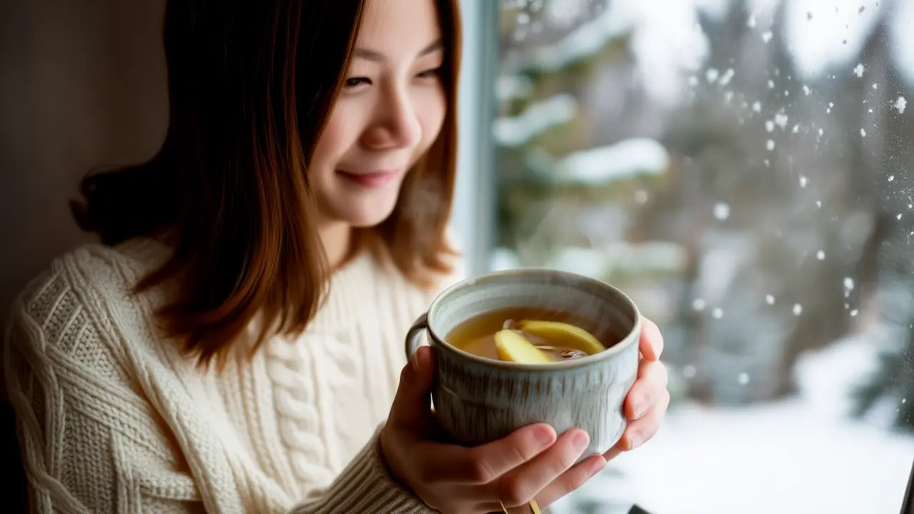 Winter Warmth and Comforting Ginger Tea: A Gentle Herbal Secret