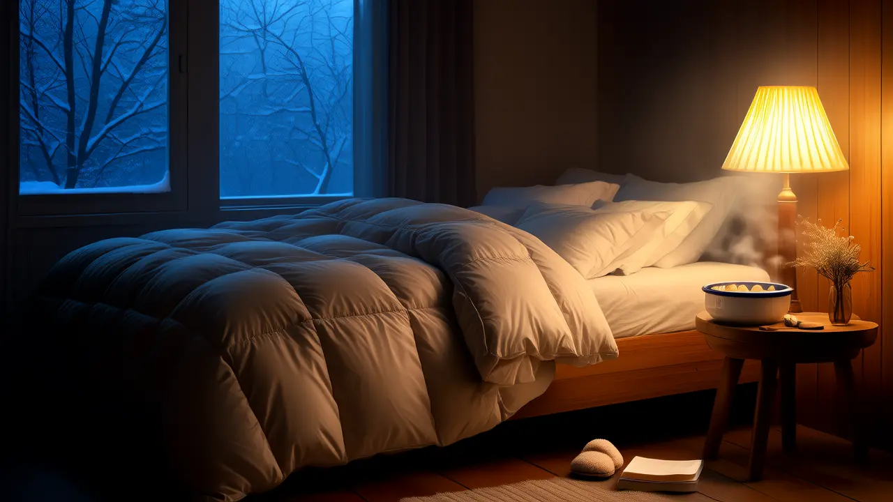 Winter Sleep Healing Guide: Adjust Your Schedule According to the Seasons, Making Winter Nights a Gentle Time for Physical and Mental Restoration - Seasonal Wellness