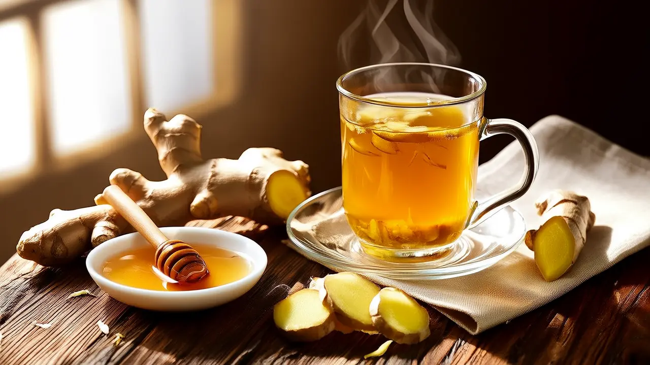 Essential Winter Warming: Three Gentle Benefits of Ginger Tea for Relieving Cold Symptoms - Herbal &amp; Food Therapy