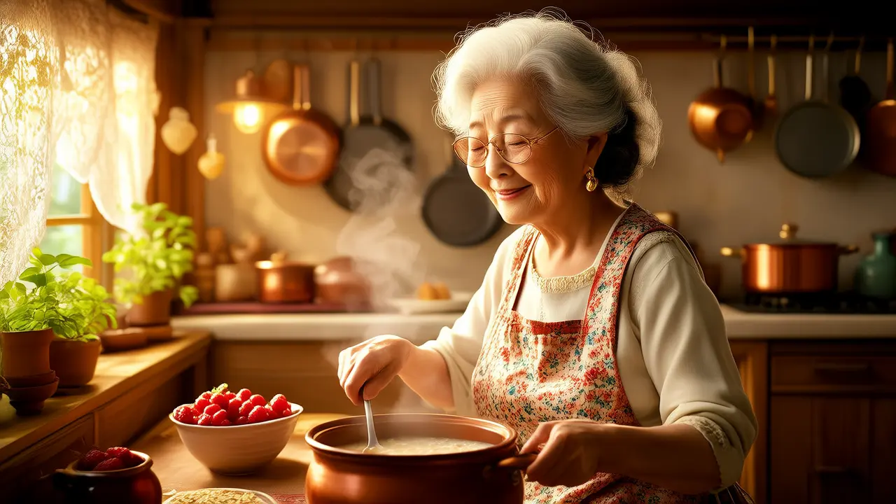 Eastern Nourishing Ingredients: A Bowl of Gentle Health-Promoting Millet and Chinese Yam Porridge