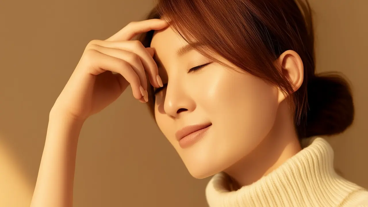 Relieve tension headaches: gently press acupoints to easily alleviate discomfort - Acupressure Meridians