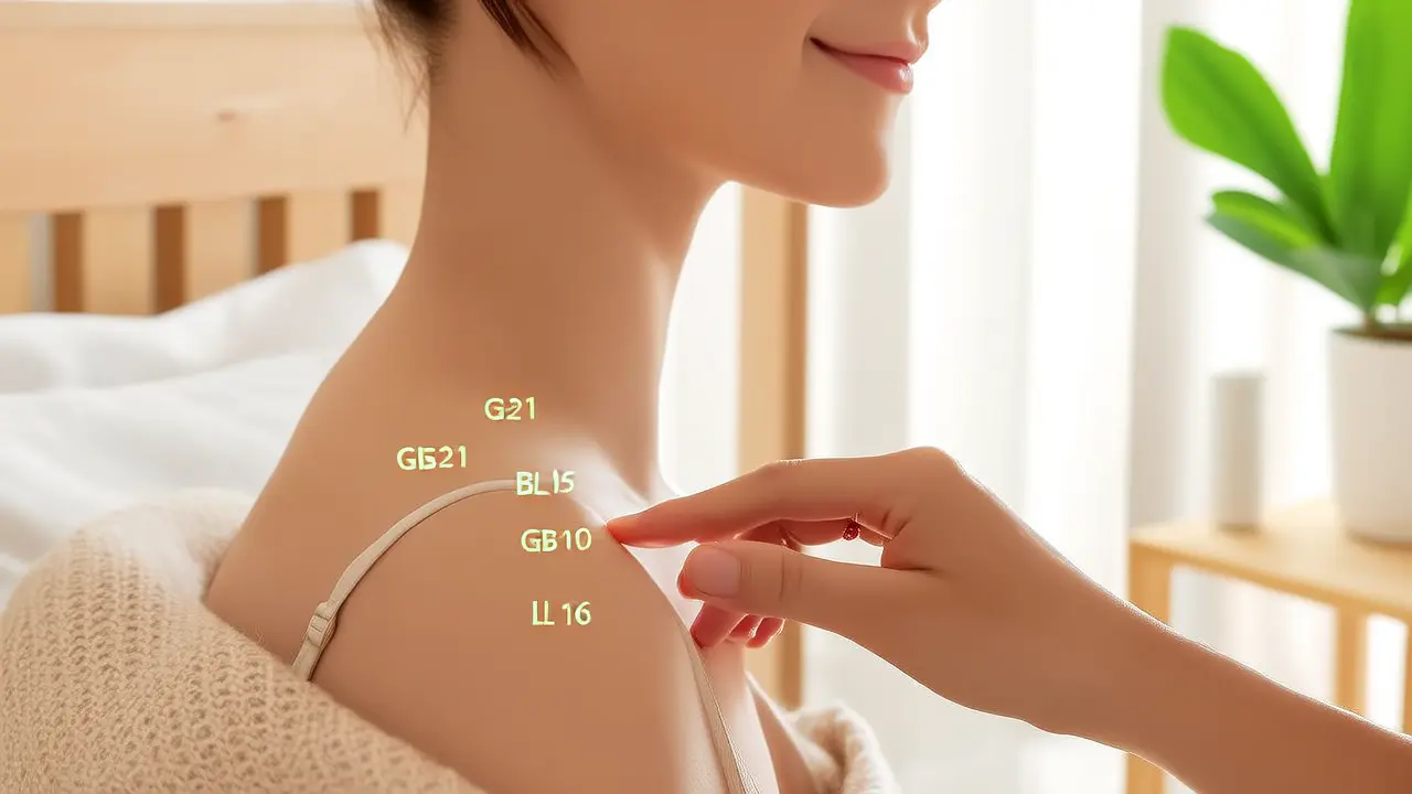 Self-Relief Guide for Shoulder Pain Acupoints: Massage These 5 Acupoints to Easily Alleviate Shoulder and Neck Soreness - Acupressure Meridians