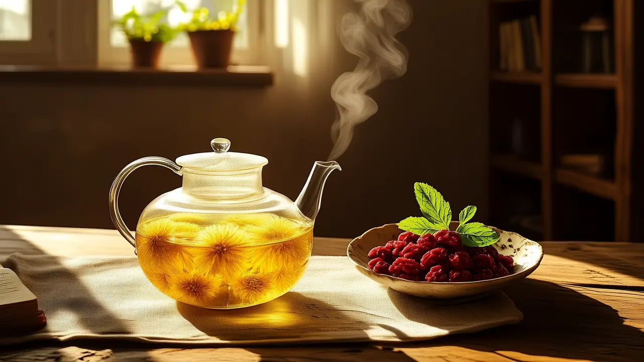 Chrysanthemum Tea Is More Than Just for "Fighting Heat": A Comprehensive Guide to Gentle调理 and Seasonal Pairings in Everyday Remedies - Herbal &amp; Food Therapy