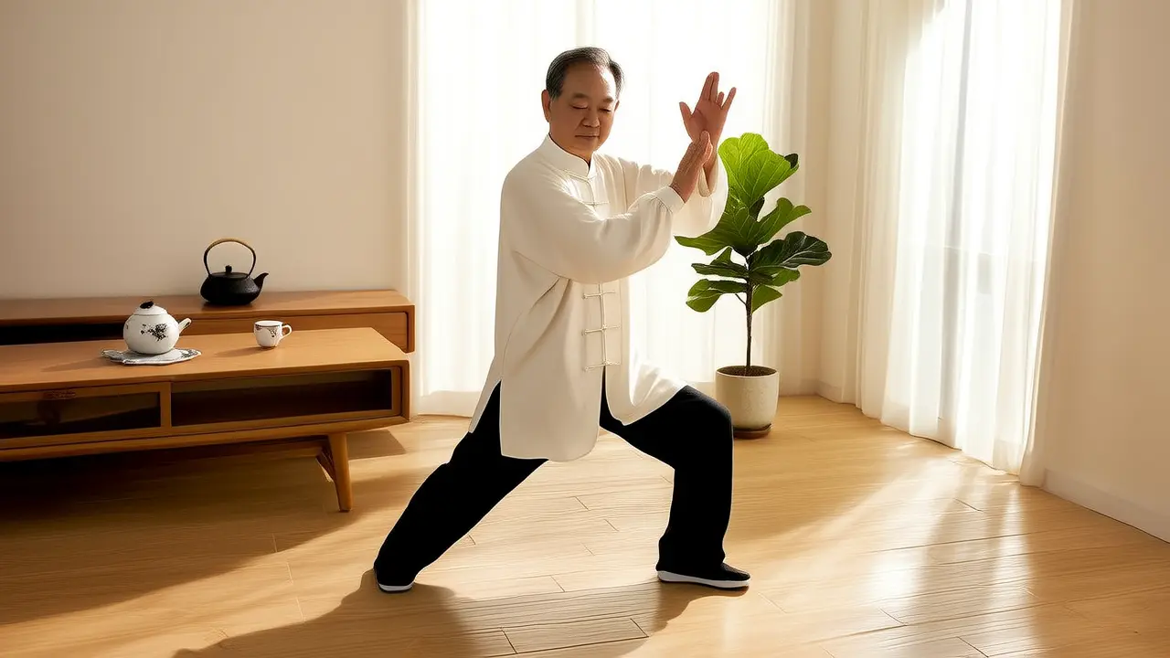 Guide pour des exercices légers à la maison : Créez une habitude d'exercice apaisante avec des bases de tai chi douces - Articles