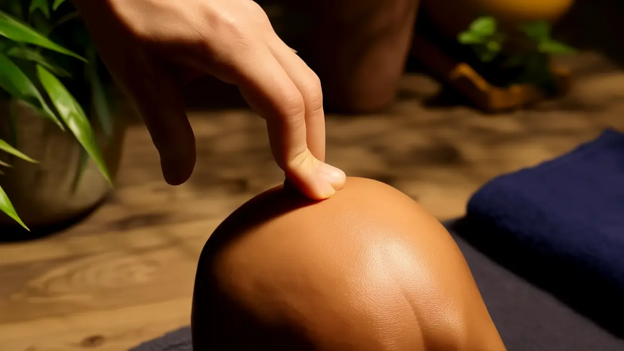 5-minute acupressure daily, easily relieve shoulder and neck soreness, say goodbye to stiffness and discomfort. - Acupressure Meridians