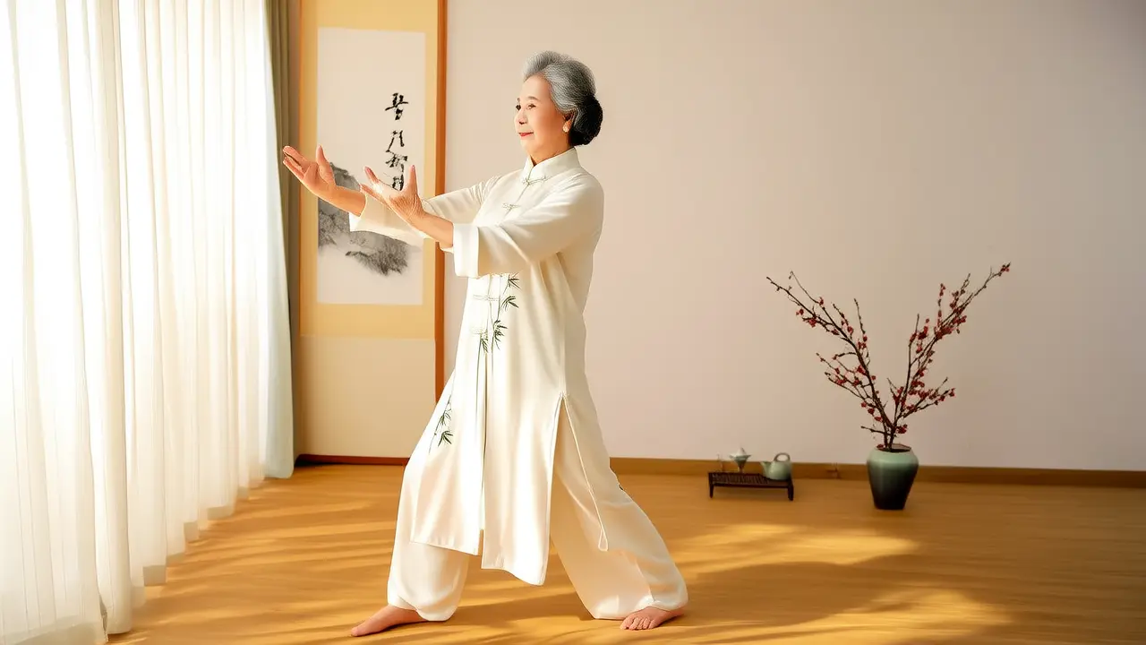 10 minuti al giorno di Tai Chi semplice, aiutano gli anziani a rilassare corpo e mente, a ridurre la rigidità. - Articoli