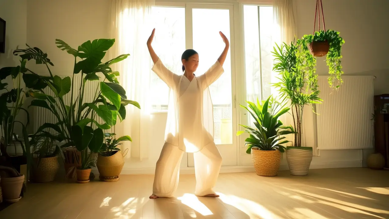 5 Minuten einfache Qigong-Übungen pro Tag, um Verspannungen im Schulter- und Nackenbereich zu lösen und ein leichtes Gefühl im ganzen Körper zu erwecken. - Artikel