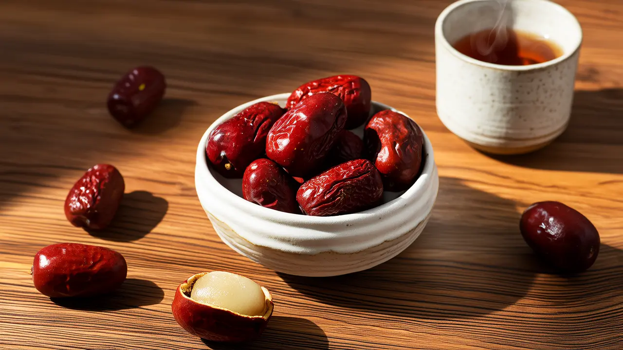 A few red dates every day, gently nourishing blood and qi, the natural secret for women's daily beauty care. - Herbal &amp; Food Therapy