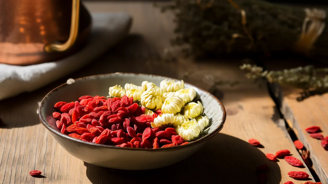 Cada día una taza de té de crisantemo: suave nutrición, la sabiduría herbal de la medicina tradicional china te ayuda a aliviar la sequedad del otoño