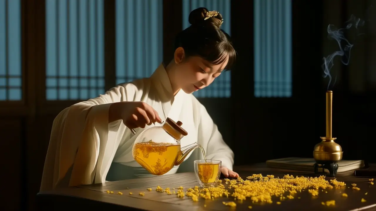 Cada día una taza de té de crisantemo: suave nutrición, la sabiduría herbal de la medicina tradicional china te ayuda a aliviar la sequedad del otoño