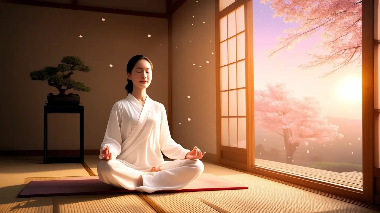 Una práctica de respiración matutina de 5 minutos para restaurar tu paz interior (Equilibrio de bienestar oriental) - Equilibrio mente-cuerpo