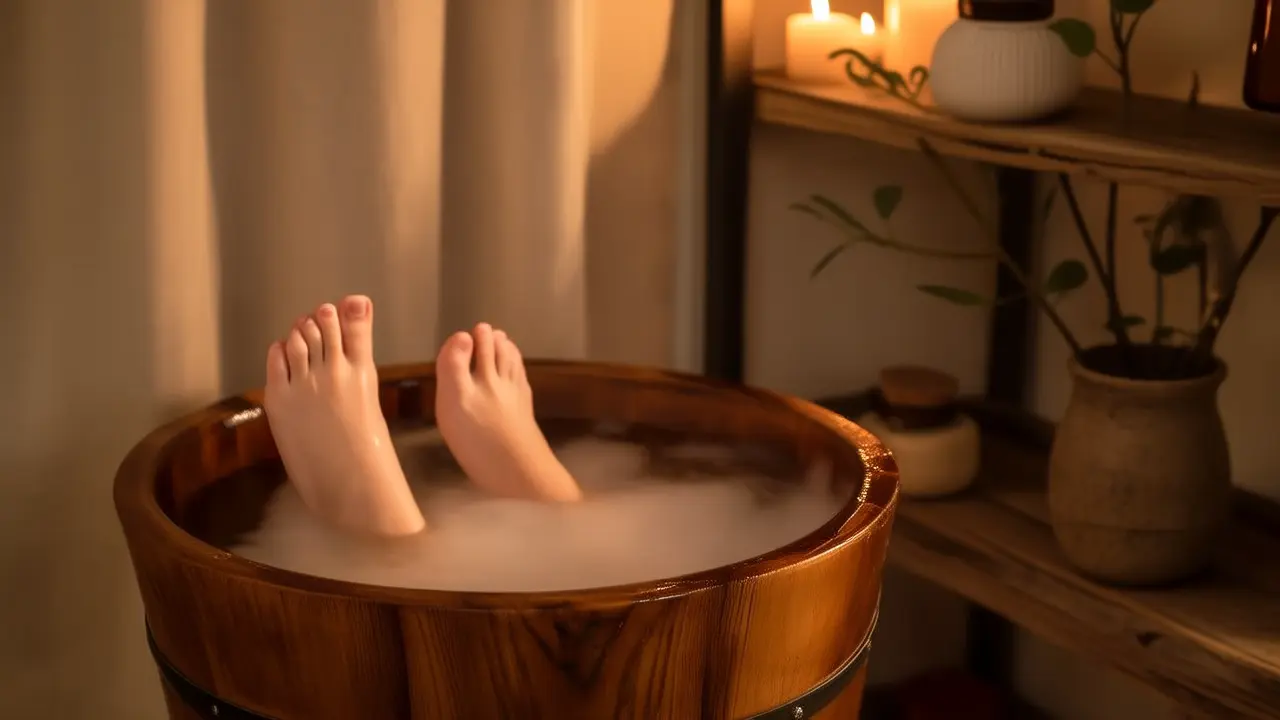 Relax and Restore with a Warm Foot Soak: A Simple Evening Ritual - Daily Wellness Habits
