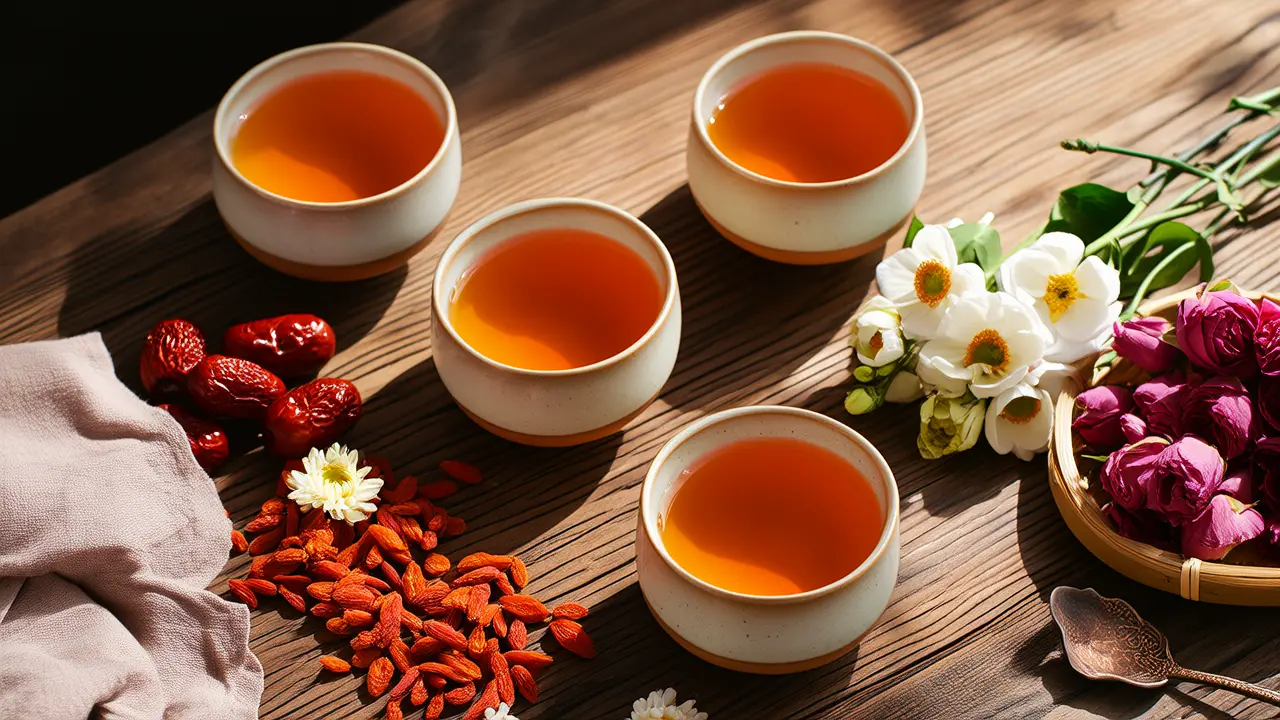 Daily Heart-Soothing and Spirit-Calming: 5 Traditional Chinese Herbal Teas to Help Alleviate Stress - Herbal &amp; Food Therapy