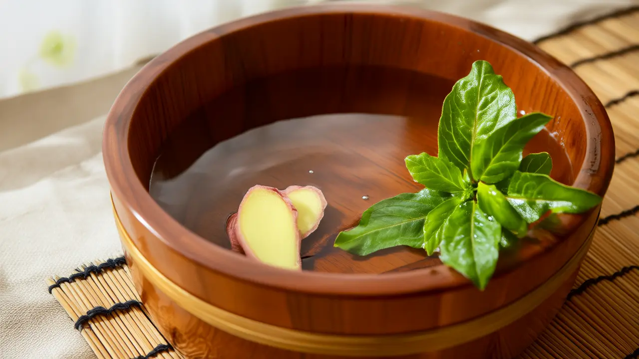 Traditional Chinese Wellness Tip: Warm Water Foot Soaking to Make the Day Calmer