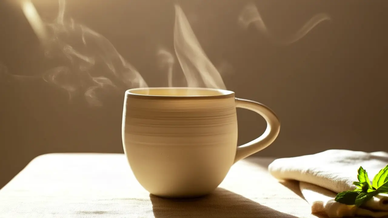 A glass of warm water in the morning, drinking for a healthy and radiant complexion - A small health tip every morning - Daily Wellness Habits