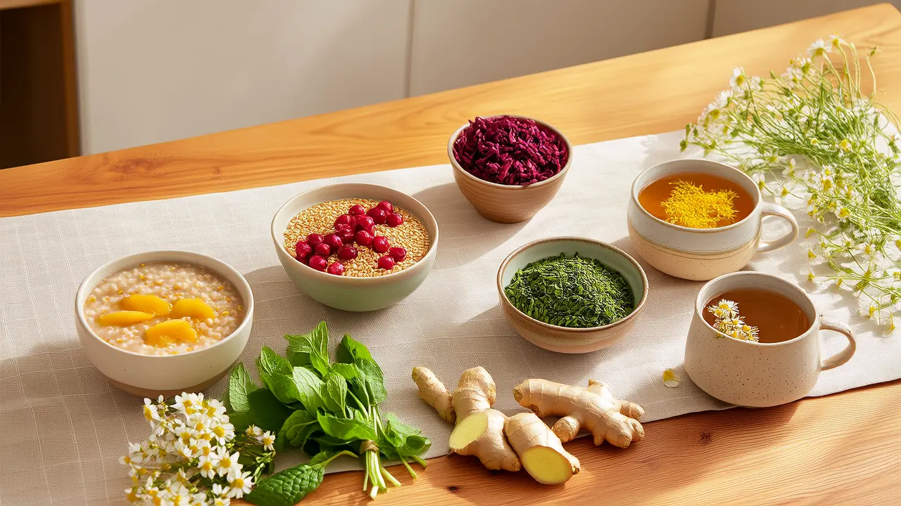 Four-Season Common Dietary Therapy Combinations: The Daily Regulating Methods of Grains Porridge and Herbal Teas - Herbal &amp; Food Therapy