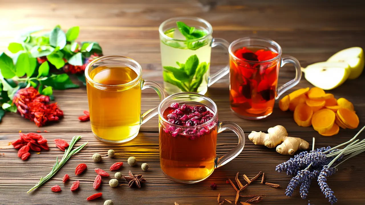 Essential Four-Season Health: 5 Gentle Nourishing Herbal Tea Recipes to Activate the Body's Self-Healing Power - Herbal &amp; Food Therapy