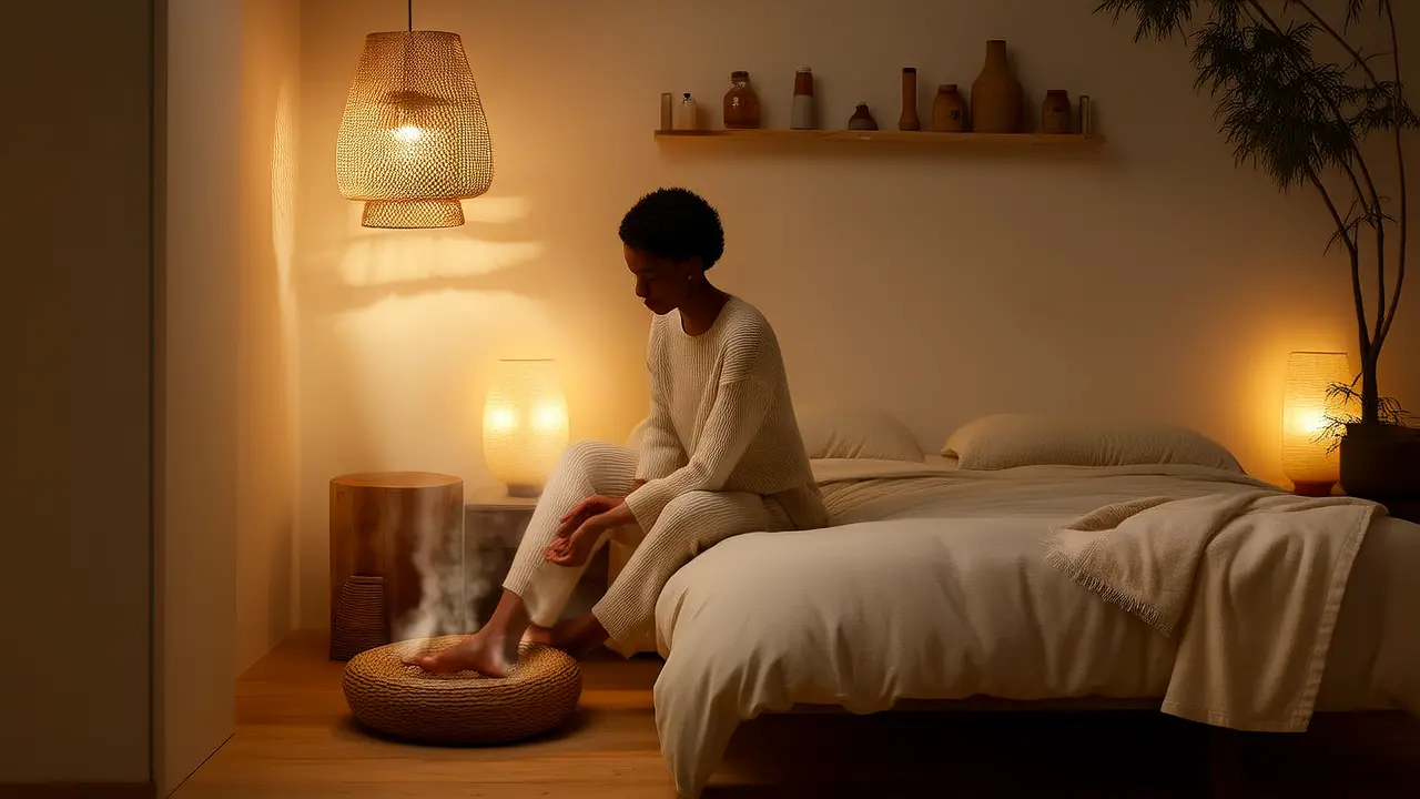 Wind Down in 10 Minutes: A Gentle Bedtime Ritual for Deep Relaxation - Daily Wellness Habits