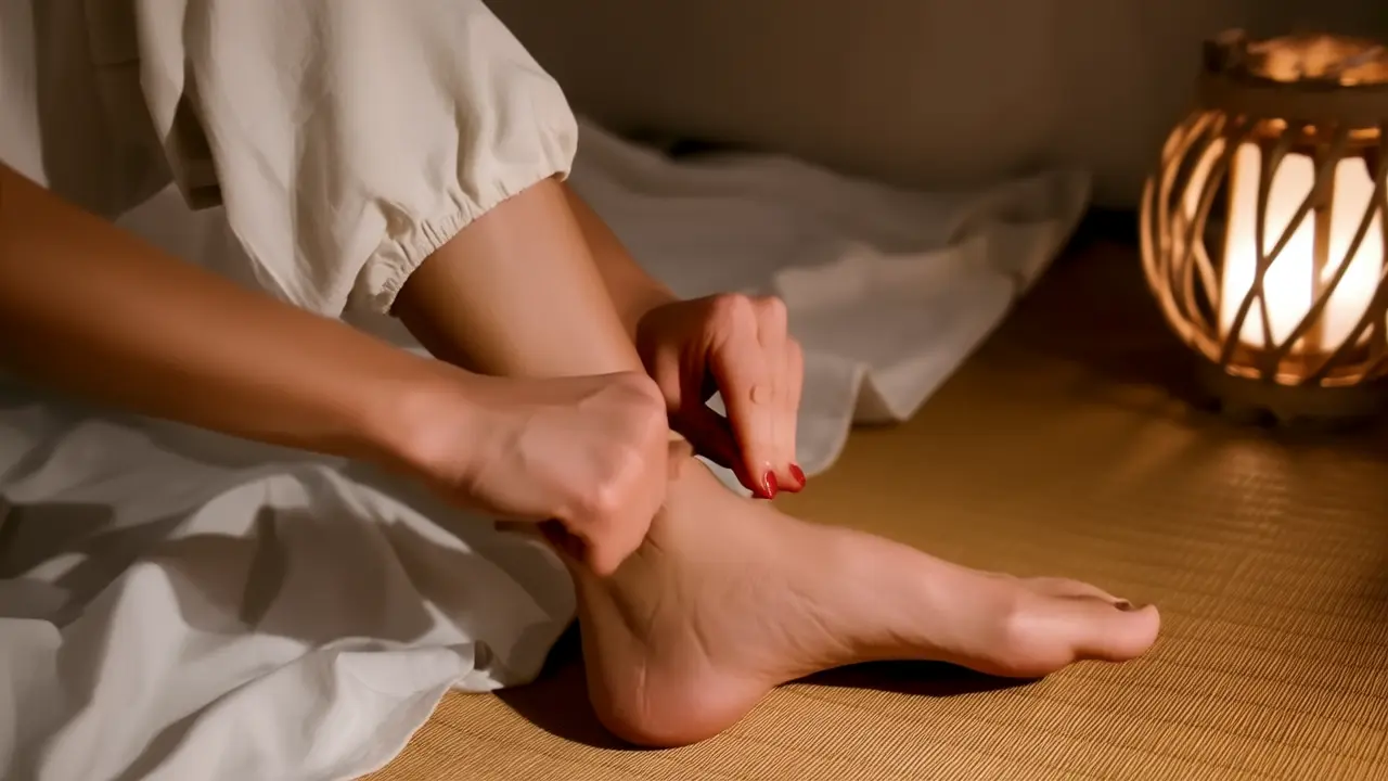 Three-Minute Traditional Chinese Medicine Massage Before Bed: A Daily Habit to Alleviate Stress, Sleep Through the Night - Daily Wellness Habits
