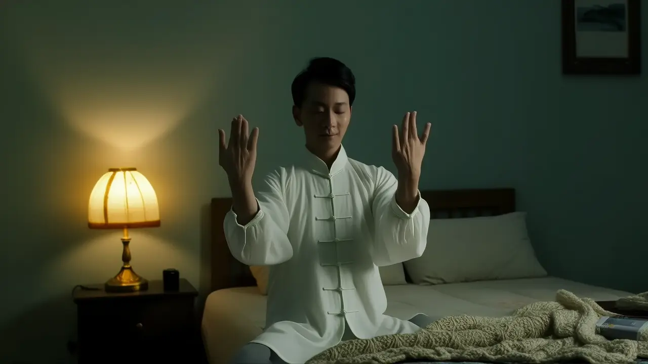 Tai Chi de 5 minutos antes de acostarse: Calma tu cuerpo y conciérnate a dormir - Artículos
