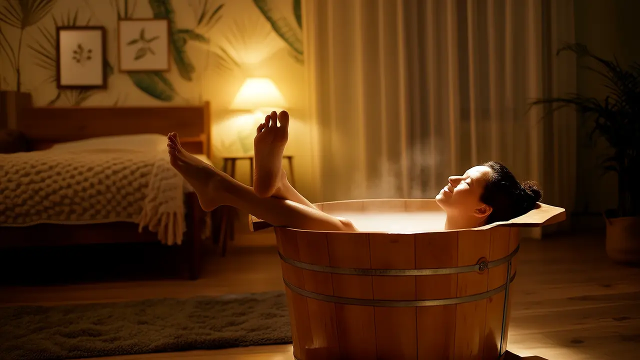 Traditional Chinese Relaxation Ritual Half an Hour Before Bed: From Foot Soaking to Acupoint Massage - Daily Wellness Habits