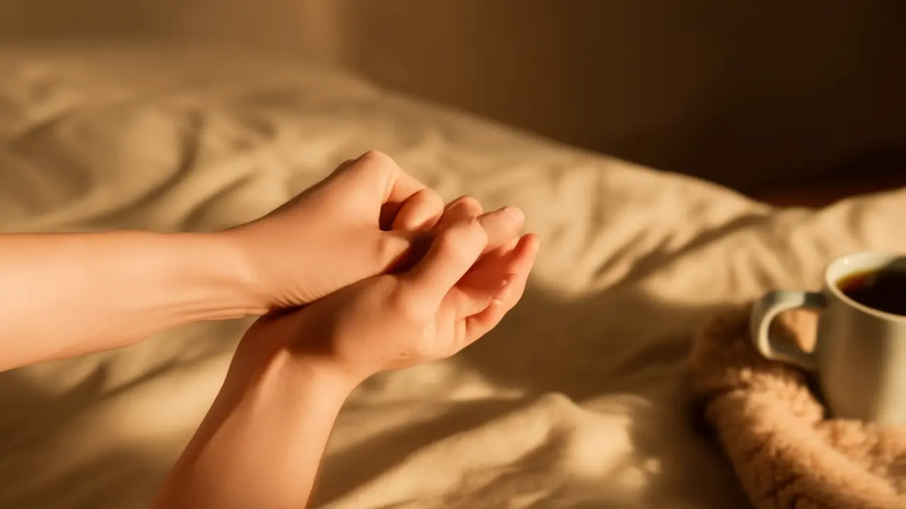 Gentle Nighttime Acupressure for Better Sleep: Press the Shenmen Point - Acupressure Meridians