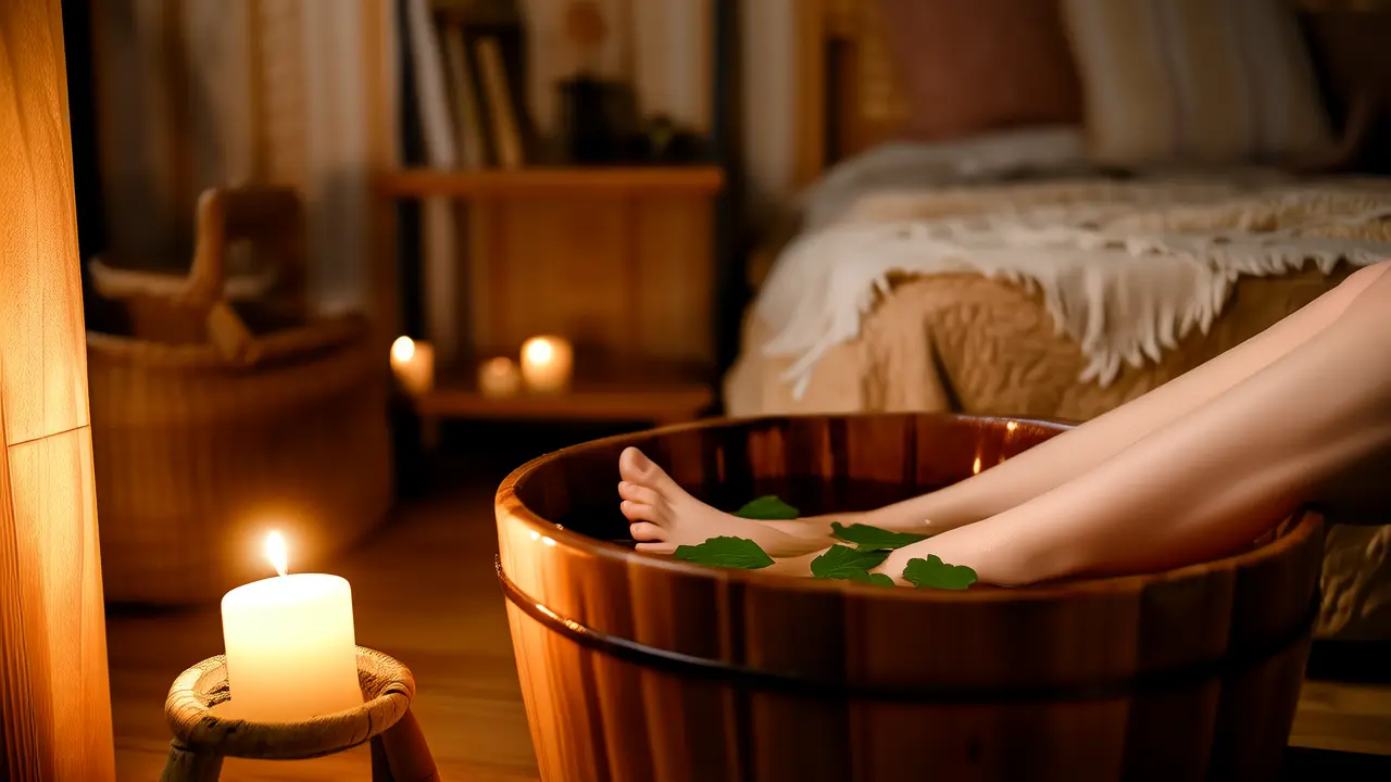 Soak your feet for 15 minutes before bed: Chinese health care easily relieves fatigue and helps you sleep soundly through the night. - Daily Wellness Habits