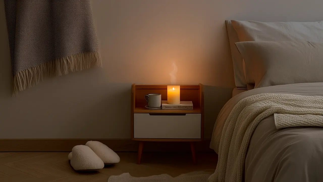 Un rituale serale confortevole: tè erboratorio e bagnetto ai piedi per un sonno migliore