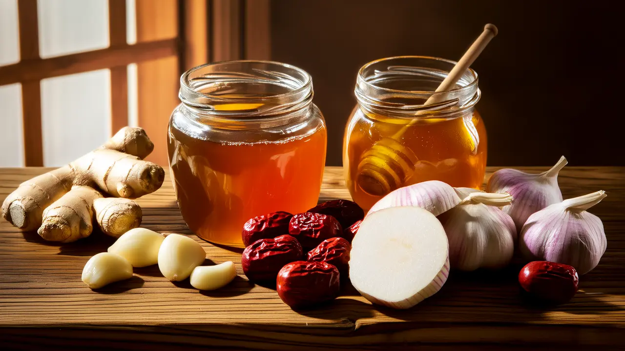 Five common household ingredients gently nourish, easily enhancing natural immunity. - Herbal &amp; Food Therapy