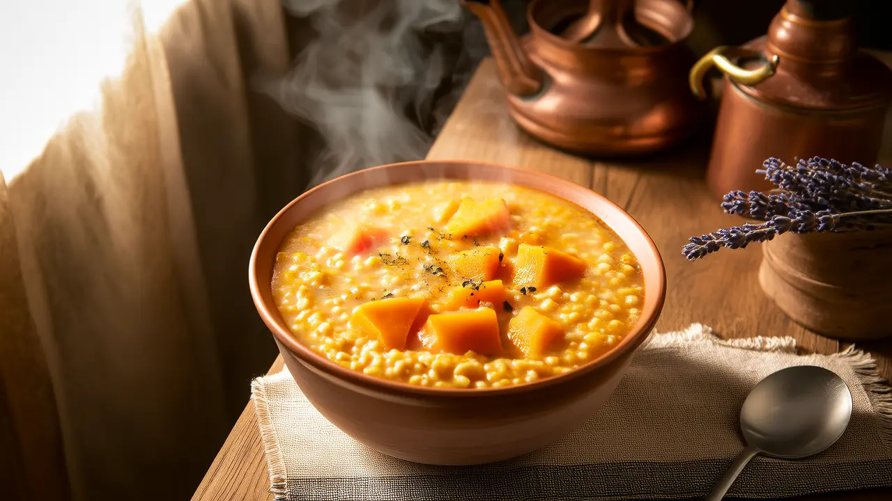Chestnut Millet Pumpkin Porridge: A Common Dietary Therapy for Autumn and Winter, Making Digestion Easy and Friendly - Herbal &amp; Food Therapy