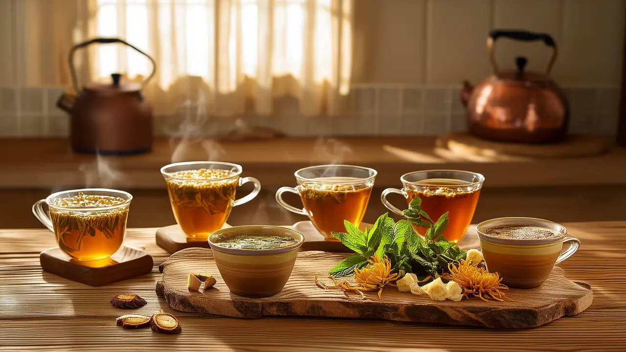 Essential Summer Cooling! 5 Cool Herbal Teas to Help You Gently Reduce Heat and Nourish Your Body - Herbal &amp; Food Therapy