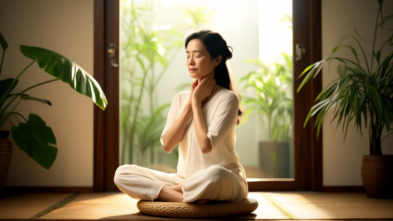Lo esencial para principiantes: 15 minutos diarios de qigong sencillo, alivio fácil de la rigidez en los hombros y el cuello