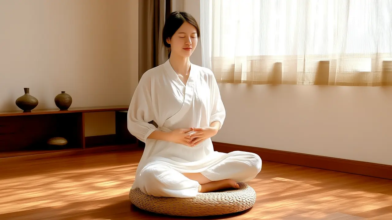Chinesische Meditation: Sanfte Atmung und Meditation fördern einen ruhigen Alltagssinn - Artikel